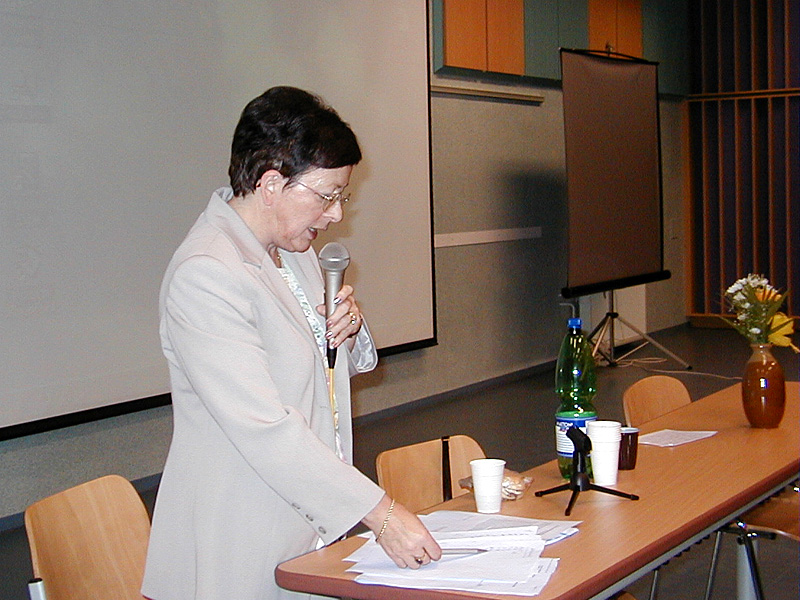 Fotografie z Celostátní porady vysokoškolských knihoven 2001