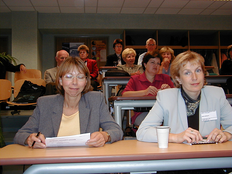 Fotografie z Celostátní porady vysokoškolských knihoven 2001