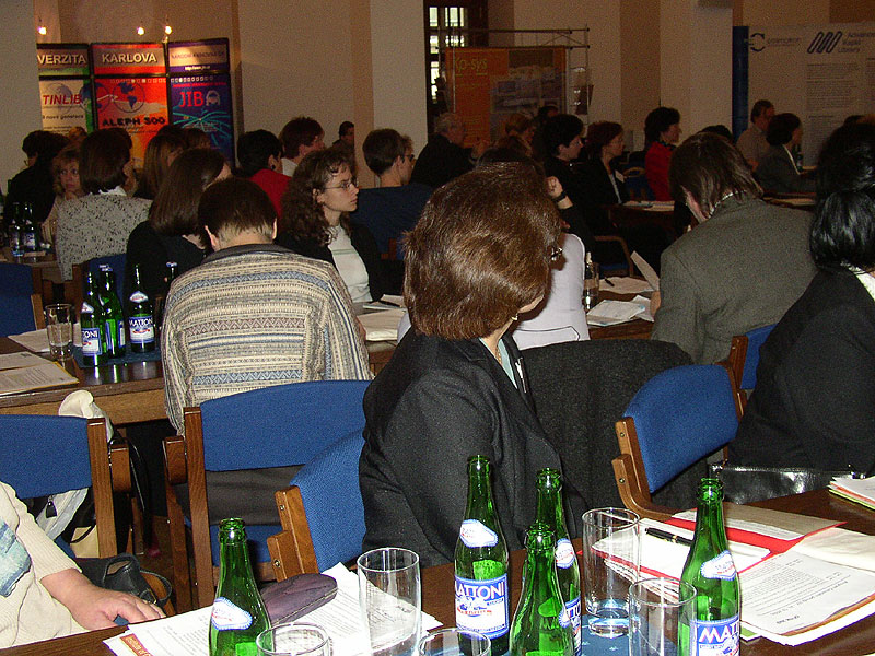 Fotografie z Celostátní porady vysokoškolských knihoven 2002
