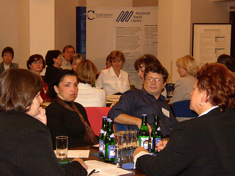 Fotografie z Celostátní porady vysokoškolských knihoven 2002