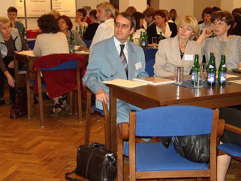 Fotografie z Celostátní porady vysokoškolských knihoven 2002