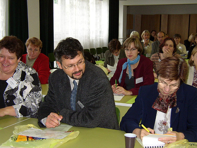 Fotografie z Celostátní porady vysokoškolských knihoven 2004