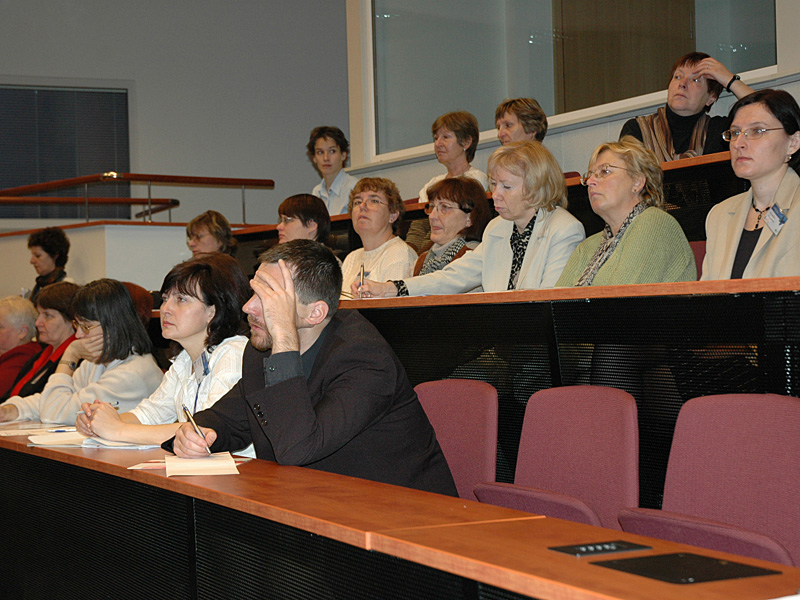 Fotografie z Celostátní porady vysokoškolských knihoven 2005