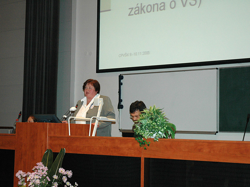 Fotografie z Celostátní porady vysokoškolských knihoven 2005