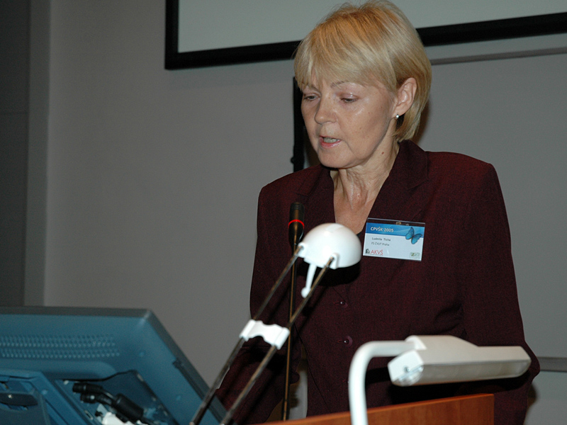 Fotografie z Celostátní porady vysokoškolských knihoven 2005