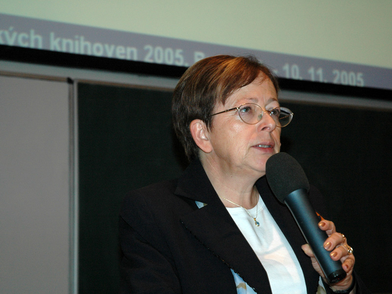 Fotografie z Celostátní porady vysokoškolských knihoven 2005