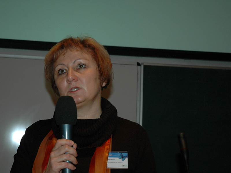 Fotografie z Celostátní porady vysokoškolských knihoven 2005