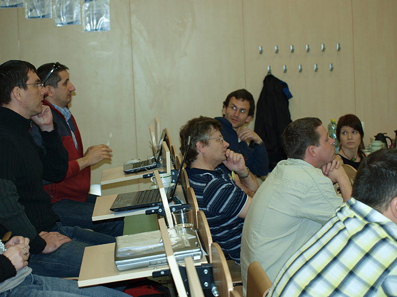 Fotografie ze 4. setkání českých uživatelů systému DSpace, Ostrava, 18. 5. 2011