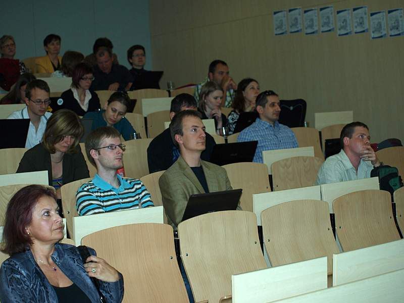 Fotografie ze 4. setkání českých uživatelů systému DSpace, Ostrava, 18. 5. 2011