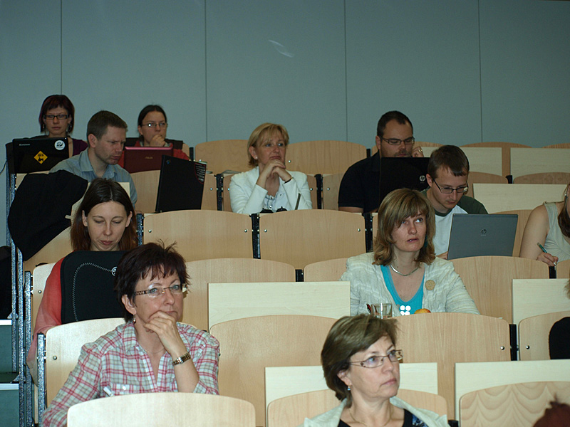 Fotografie ze 4. setkání českých uživatelů systému DSpace, Ostrava, 19. 5. 2011